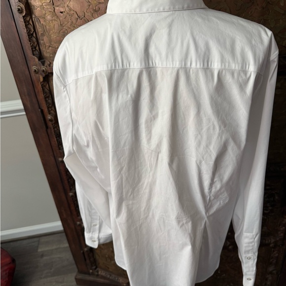 Theory Classic White women’s Shirt XXL - Picture 3 of 10